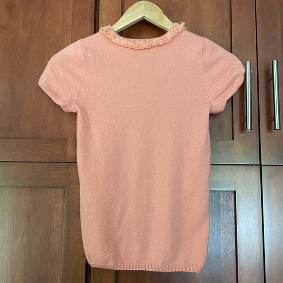 J.Crew 100% Cashmere Short Sleeve Sweater Size XS - Picture 4 of 7